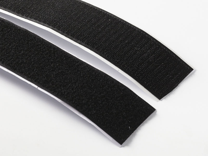 Pelmel Portier kom tot rust Klittenband, zelfklevend, zwart - Klittenband, zelfklevend - ABC  Schuimplasticshop